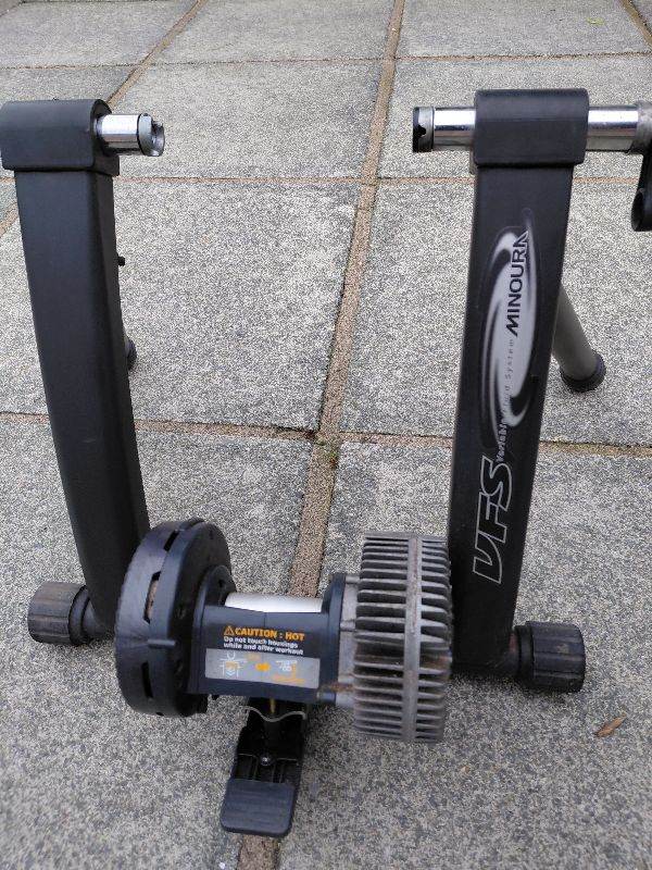 Bike turbo trainer. 