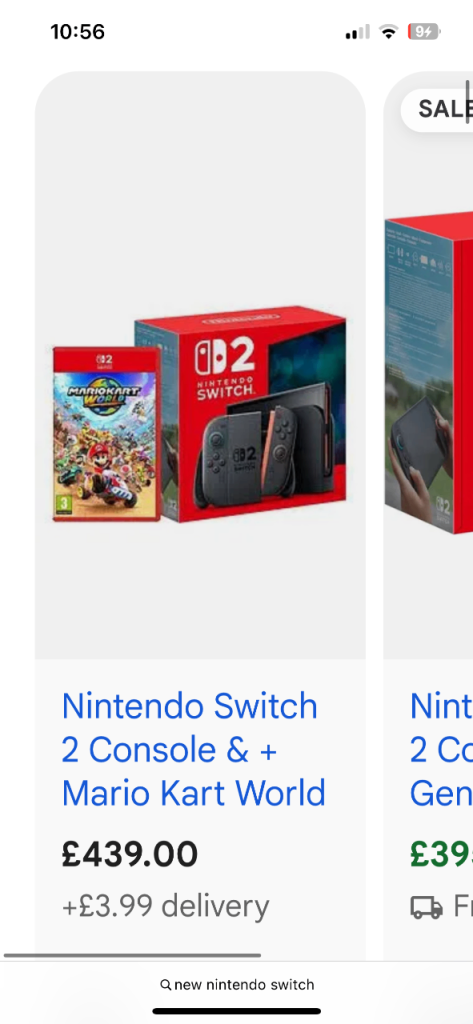 Nintendo switch 2 