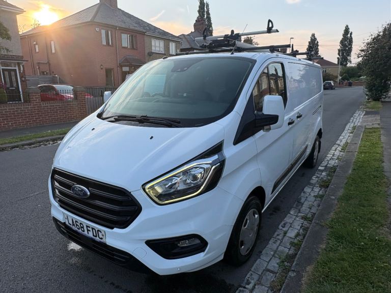 2019 FORD TRANSIT CUSTOM TREND LWB L2 AIR CON CRUISE TWIN SIDE DOOR 145K FSH WET BELT DONE 