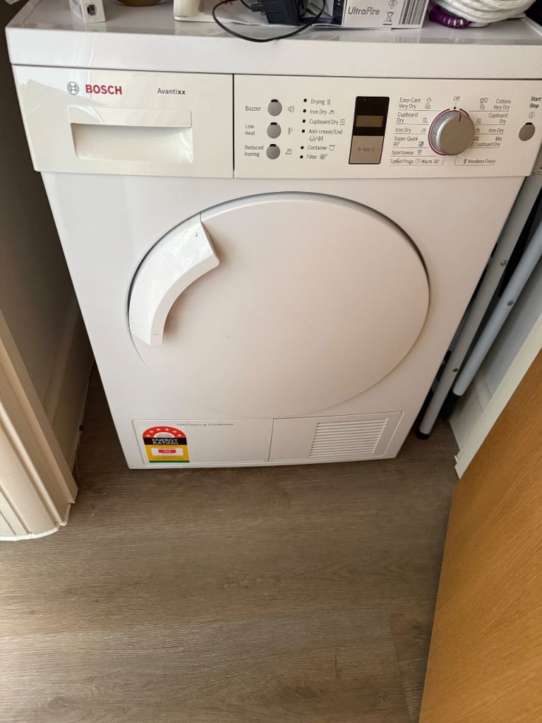 Bosch Avantixx Condenser Dryer - White, Good Working Order