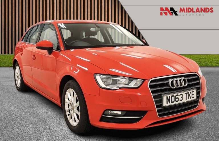 2014 Audi A3 1.4 TFSI CoD SE Sportback Euro 6 (s/s) 5dr Hatchback Petrol Manual
