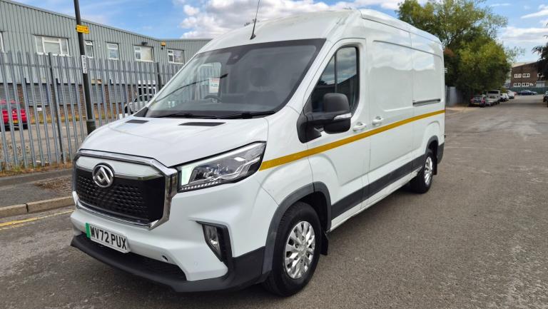 2022 72 MAXUS DELIVER 9 150kW High Roof Van 72kWh Auto Damaged Salvage