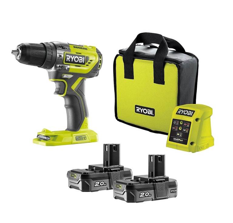 Brand New in Box, Ryobi 18V ONE+™ Brushless Percussion Drill Kit