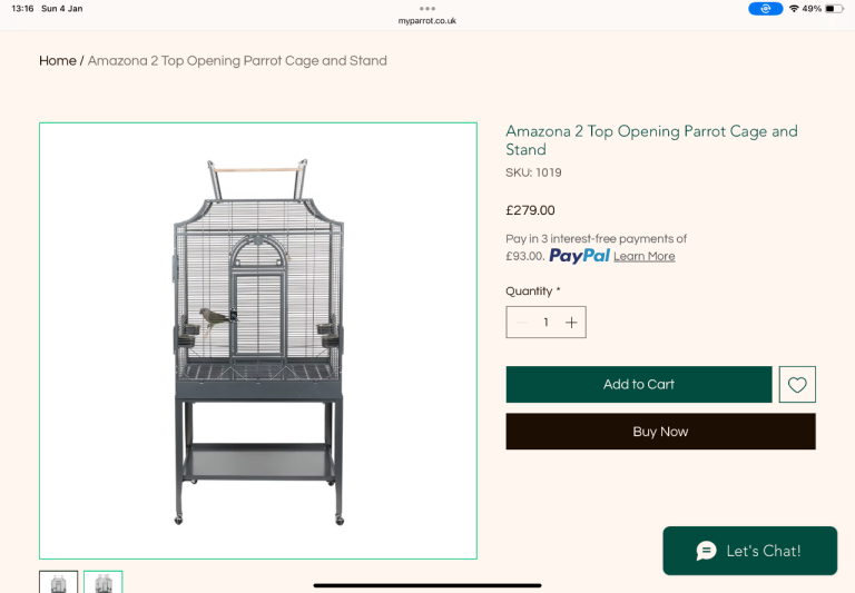 Parrot Cage - Amazona 