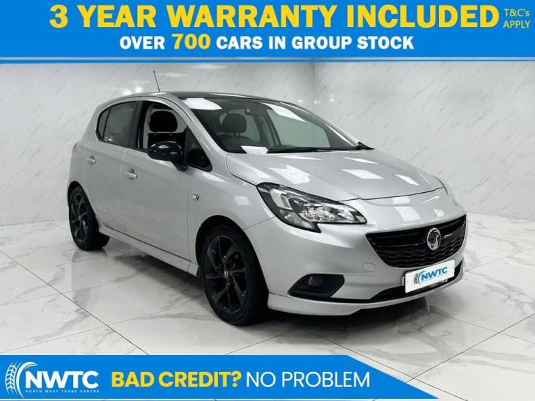 2019 Vauxhall Corsa 1.4i SRi VX Line Nav Black Hatchback 5dr Petrol Manual Euro 6 (s/s) (90 ps) H...