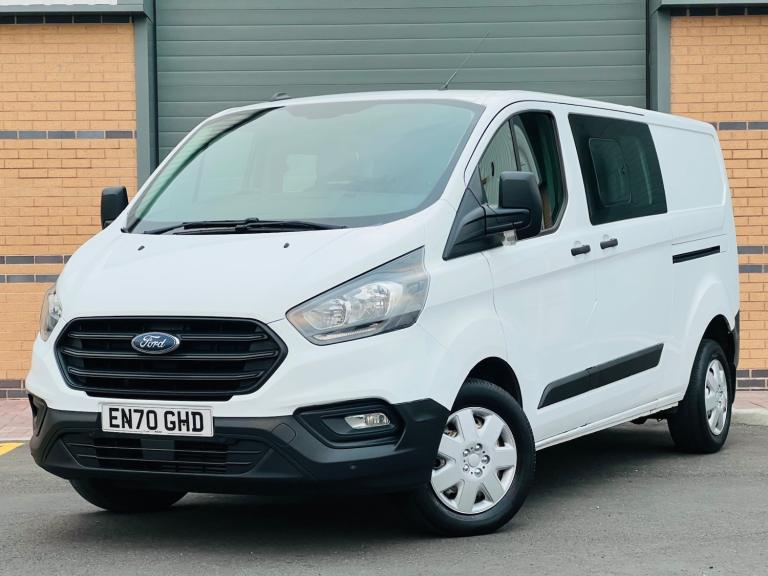 2021/70 FORD TRANSIT CUSTOM 320 LEADER 2.0 TDCI 130PS L2H1 FACTORY 6 SEATER CREW