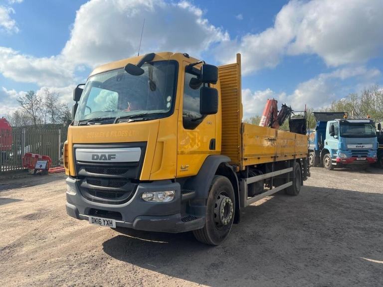 DAF TRUCKS LF 250 18 TONNE ATLAS CRANES CHOICE OF 3 AVAILABLE..MAR MOT