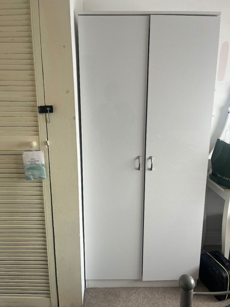 Brendle 2 Door Wardrobe - High Gloss