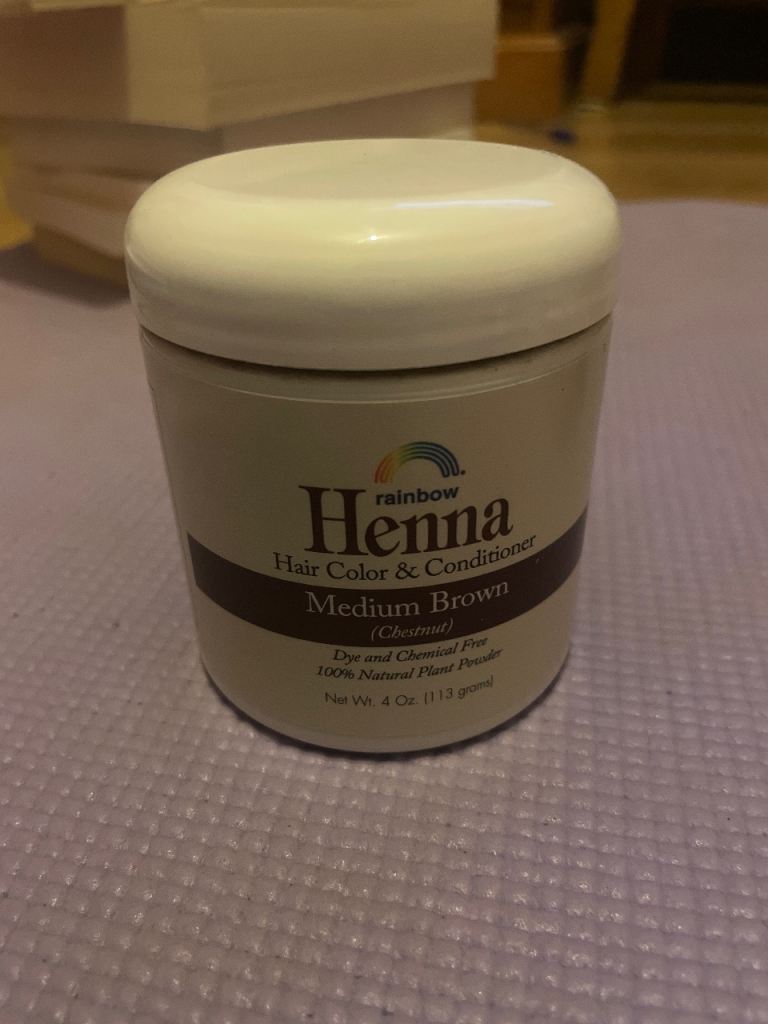 Henna hair colour and conditioner
