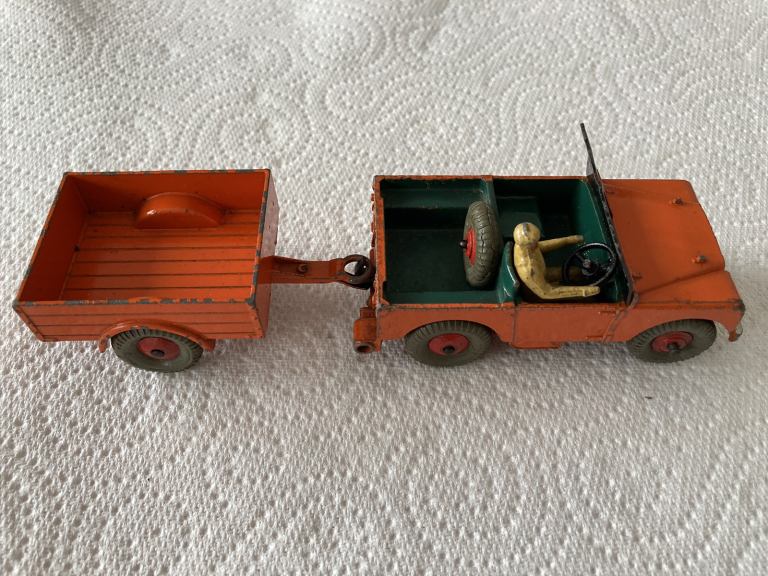 Meccano Land Rover WITH Trailer 