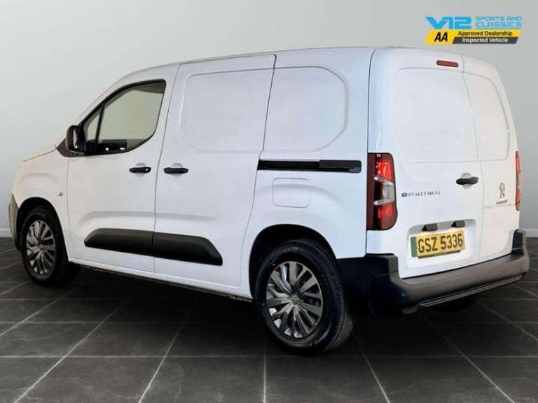 2022 Peugeot Partner M 136 Auto L1H1 SWB 50Kwh Battery Manual Panel Van Diesel Manual