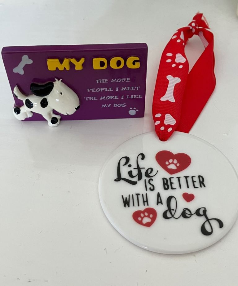Dog ornaments 