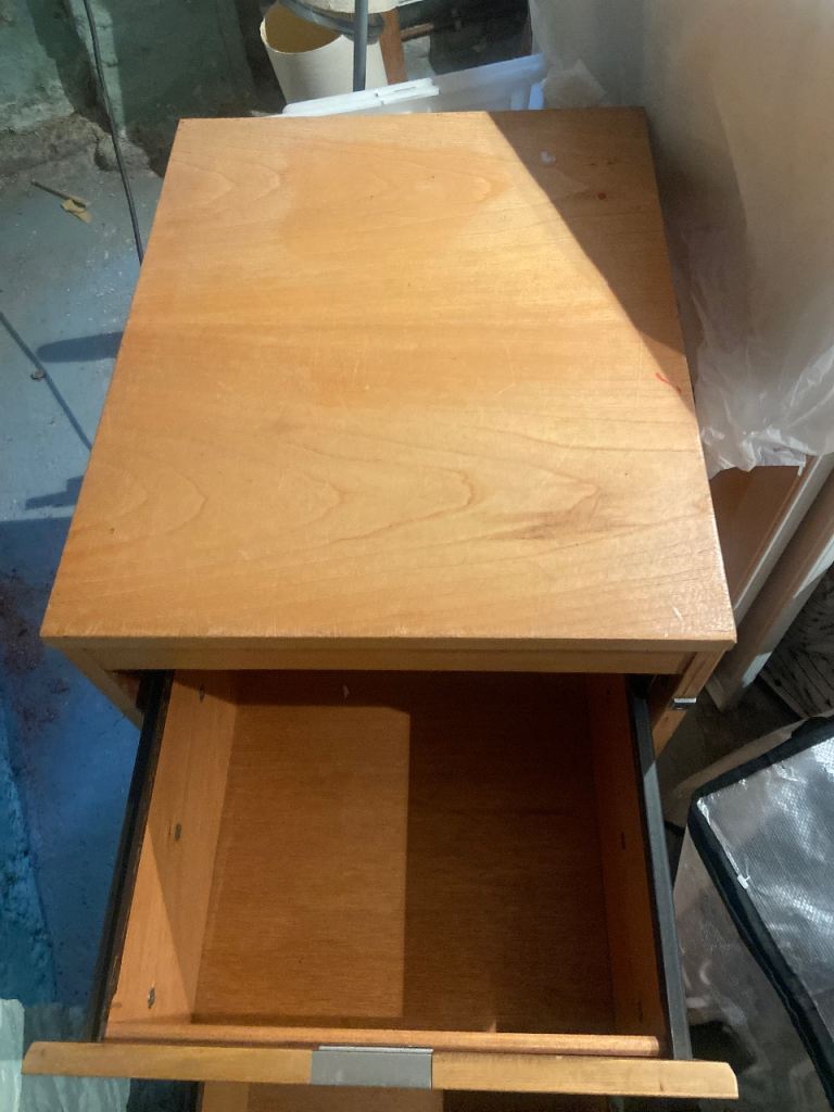 FREE cherry-tree two-draw filing cabinet 