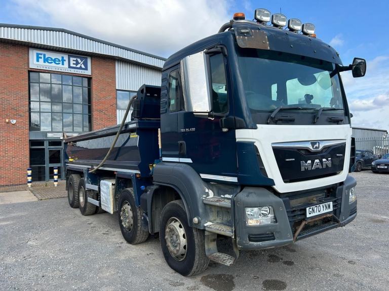 MAN TGS 35.430 *EURO 6* 8X4 STEEL TIPPER 2021 – GN70 YNW