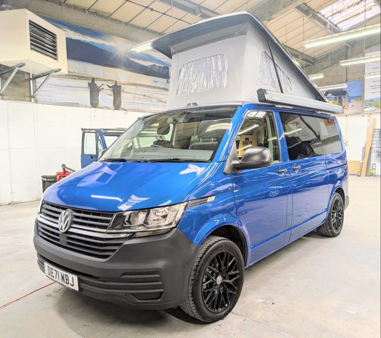 VW T6 T28 CAMPER KING POP-TOP CAMPERVAN SUPER LOW MILEAGE, ABSOLUTELY STUNNING