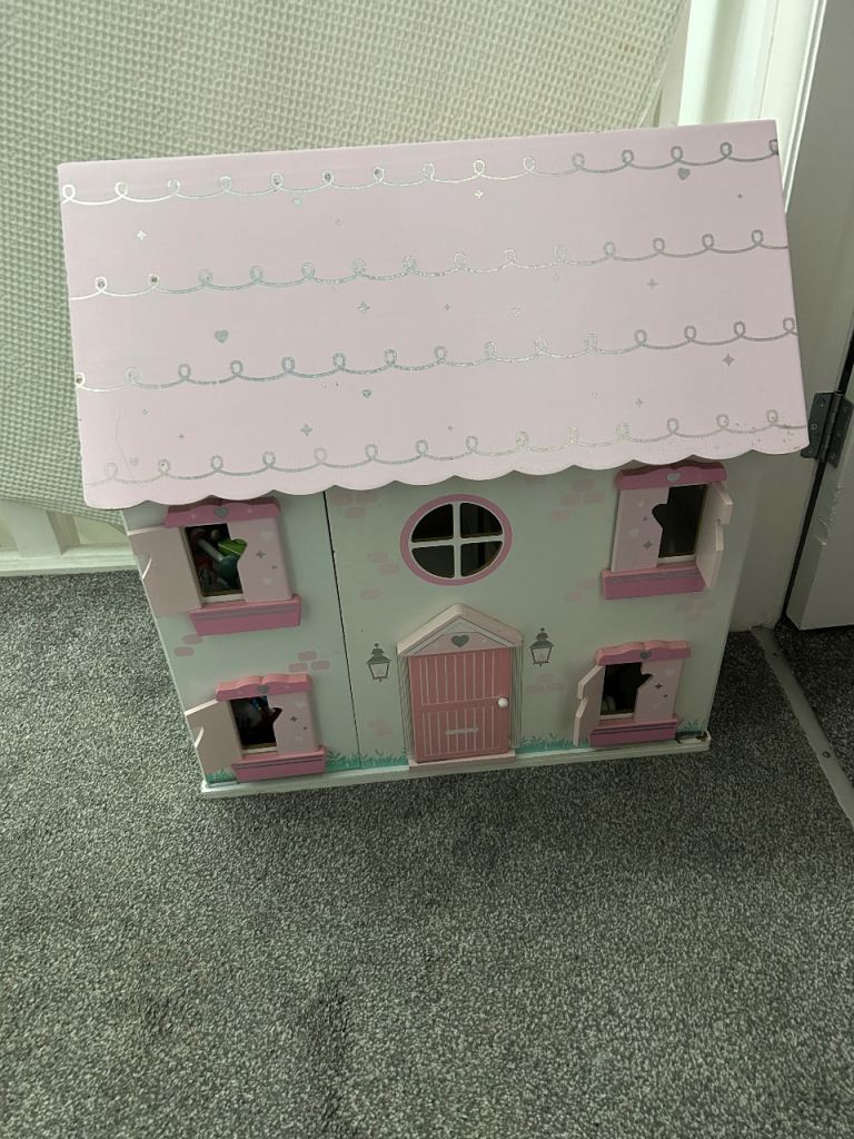 image for Wooden doll house