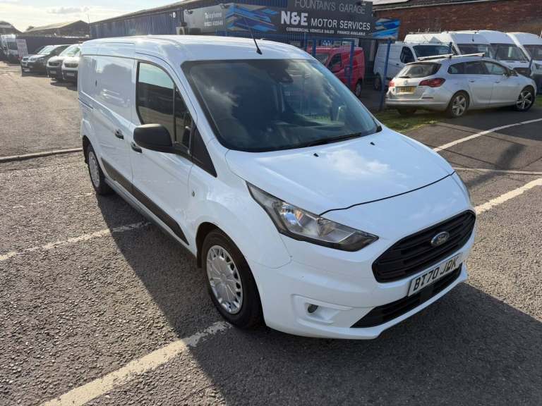 2020 Ford Transit Connect 1.5 EcoBlue 100ps Trend Van l2 lwb 112k a/c 3 seats finance available  ...
