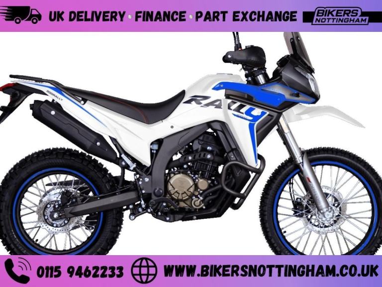 Voge Rally 300 2026 with fuel gauge