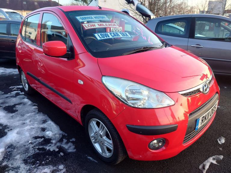2011 Hyundai i10 1.2 Comfort Euro 4 5dr HATCHBACK Petrol Manual