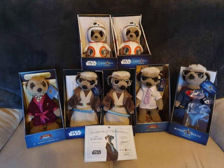 Meerkat movies toys unused collectable job lot