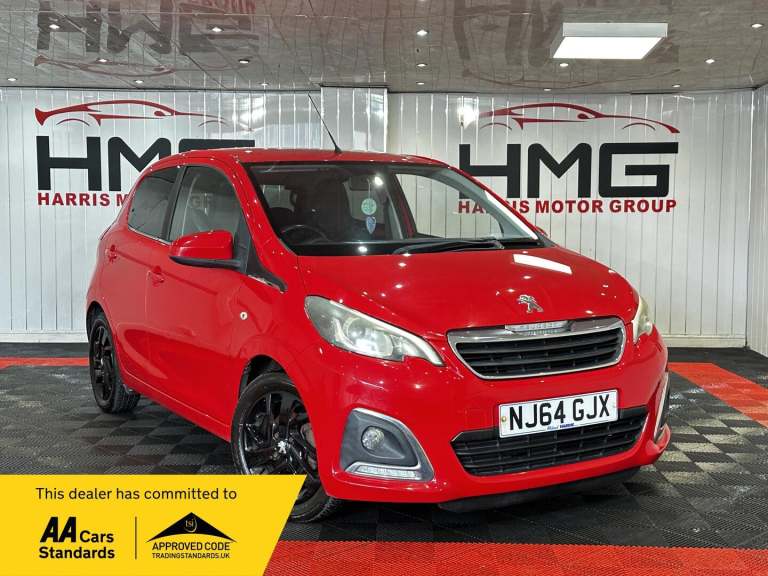2014 Peugeot 108 1.2 VTi PureTech Allure Euro 5 5dr HATCHBACK Petrol Manual