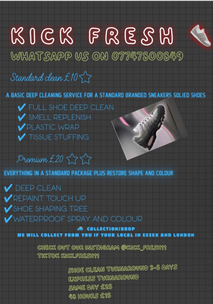 Cleaning trainers and Uggs 