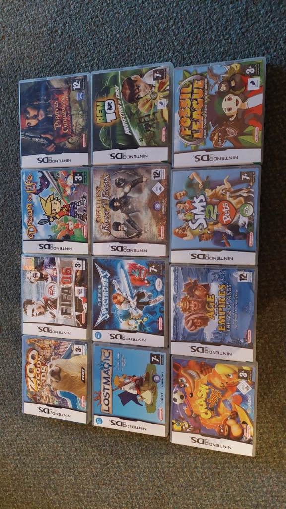 12 ds games 