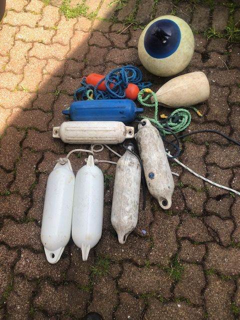 BOAT YACHT FISHING BOAT FENDERS ORKNEY RIB MOTOR BOAT