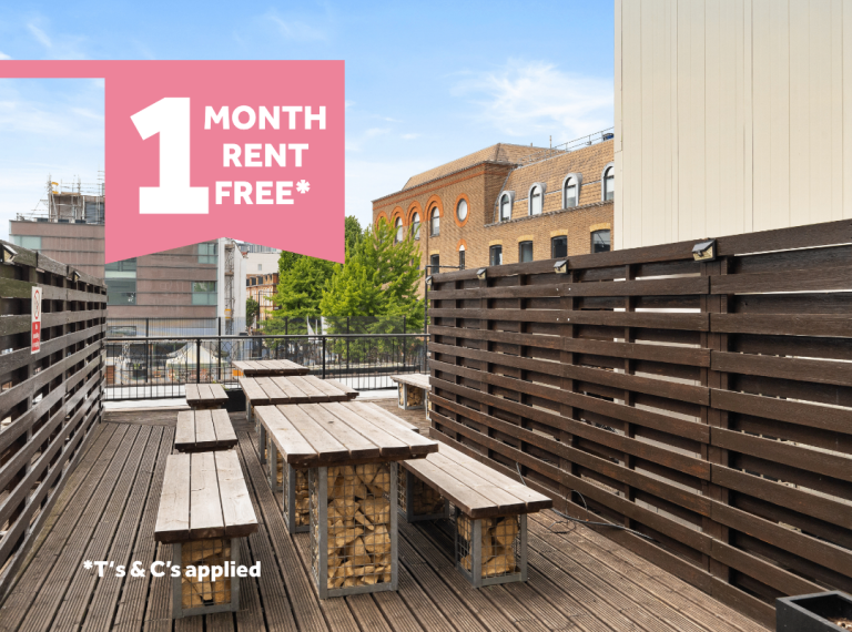Move-In Ready | Flexible, Private 1-Person Office in London Bridge | Rooftop Terrace