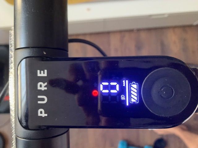 PURE Electric Scooter – Black, Good Condition