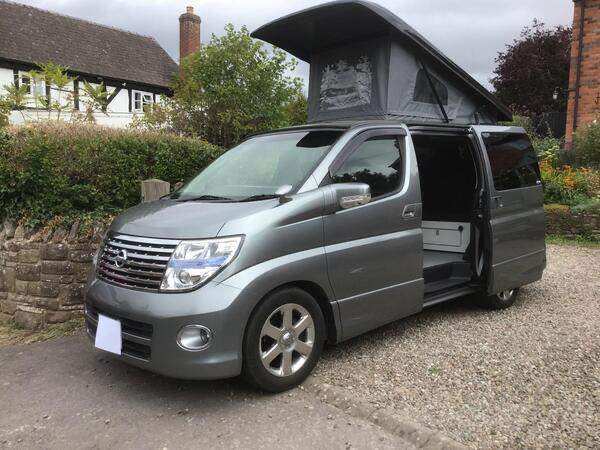 Nissan Elgrand Highway Star Campervan