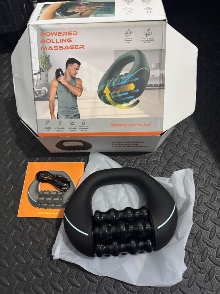 Brand new Powered Rolling Massager - Deep Tissue Muscle Relief