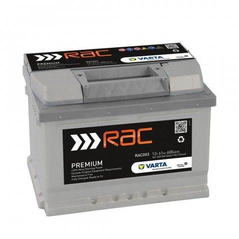 Varta car battery RAC003