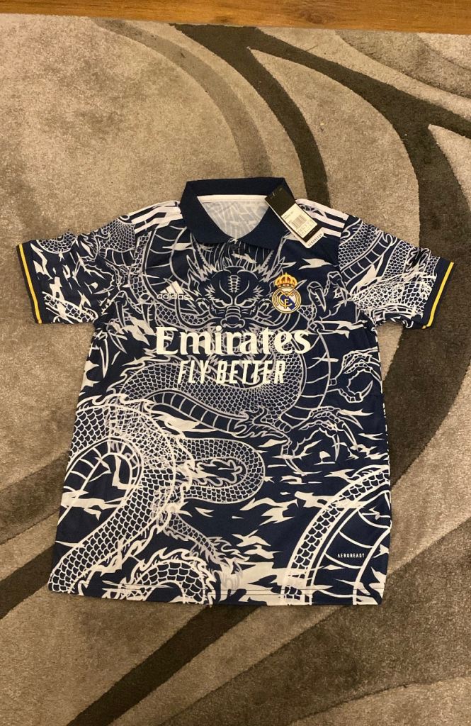Real Madrid Custom Football jersey 