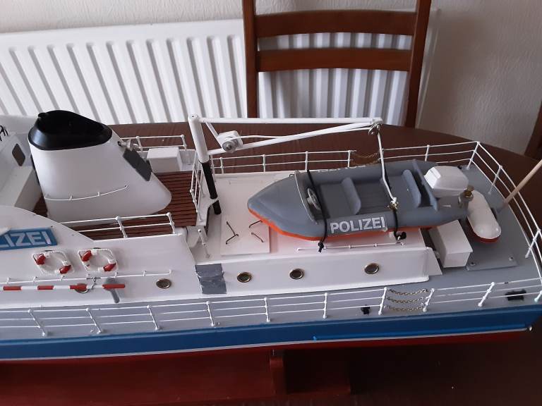   Model 'Robbie' police boat