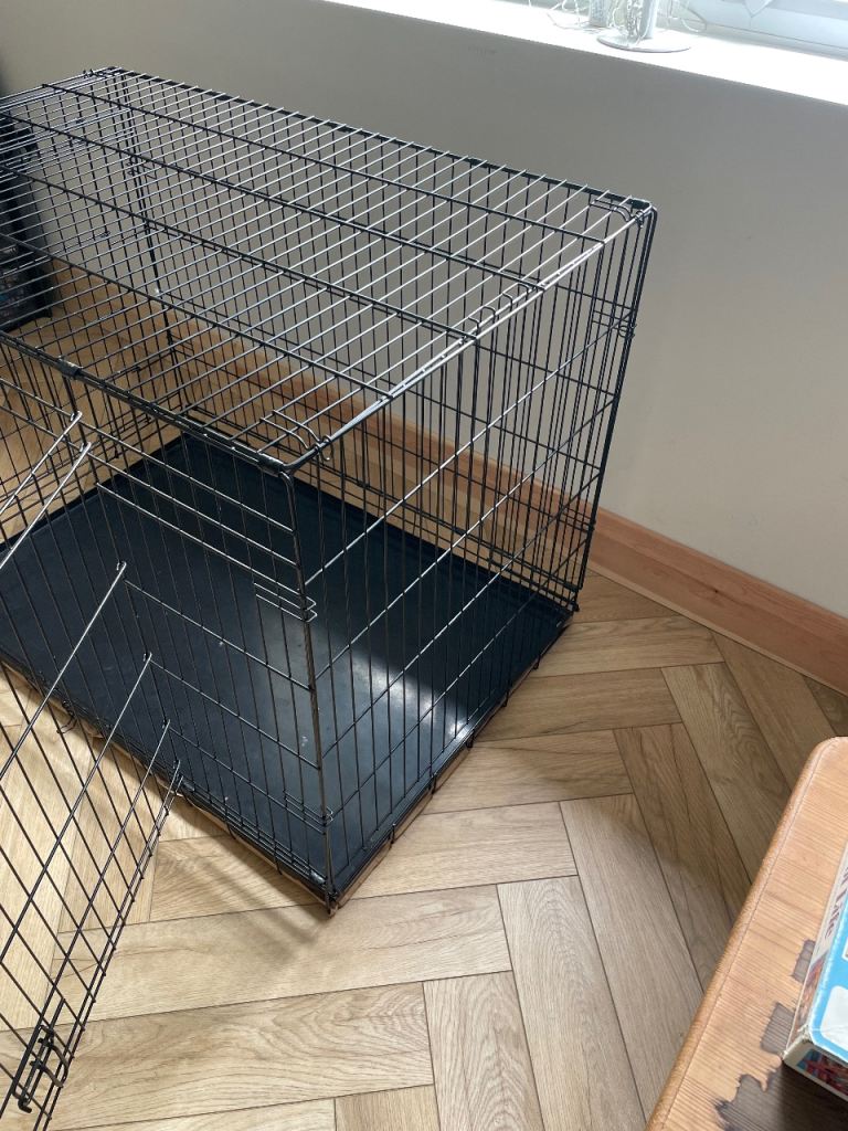 Black standard xl folding cage 