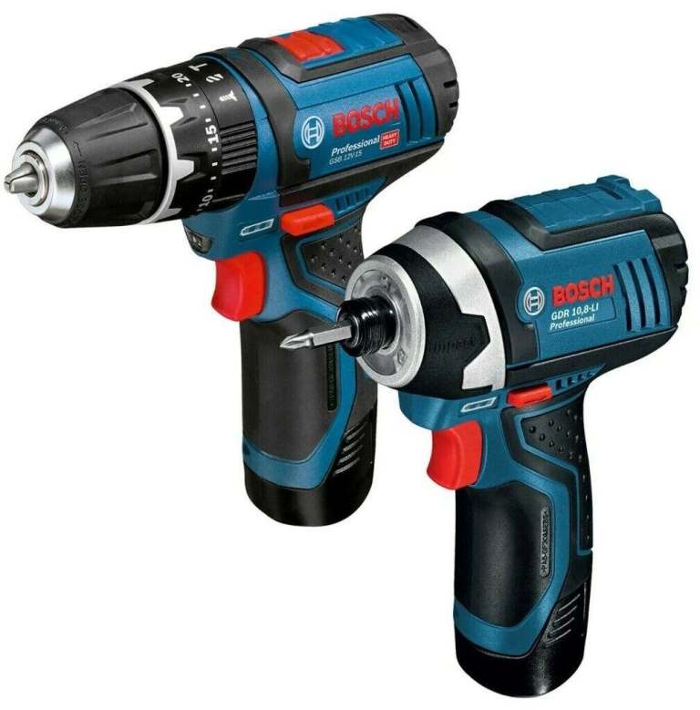 Bosch 12V Max Li-Ion 2-Tool Combo Kit CLPK22120 New 2019 110 or 240 vo