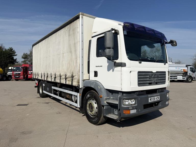 2008 MAN TGM 18 240 CURTAIN SIDER 