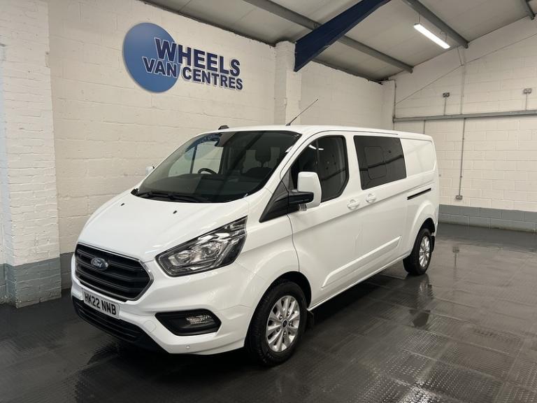 2022 Ford Transit Custom 2.0 300 EcoBlue Limited Crew Van Double Cab 5dr Diesel Manual L2 H1 Euro...