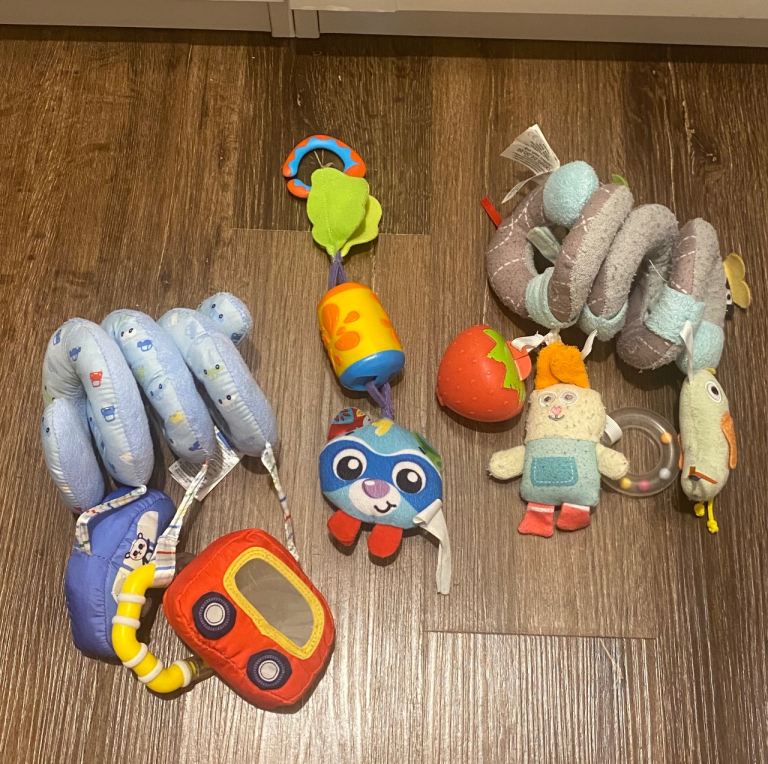 Toys for a pram/pushchair