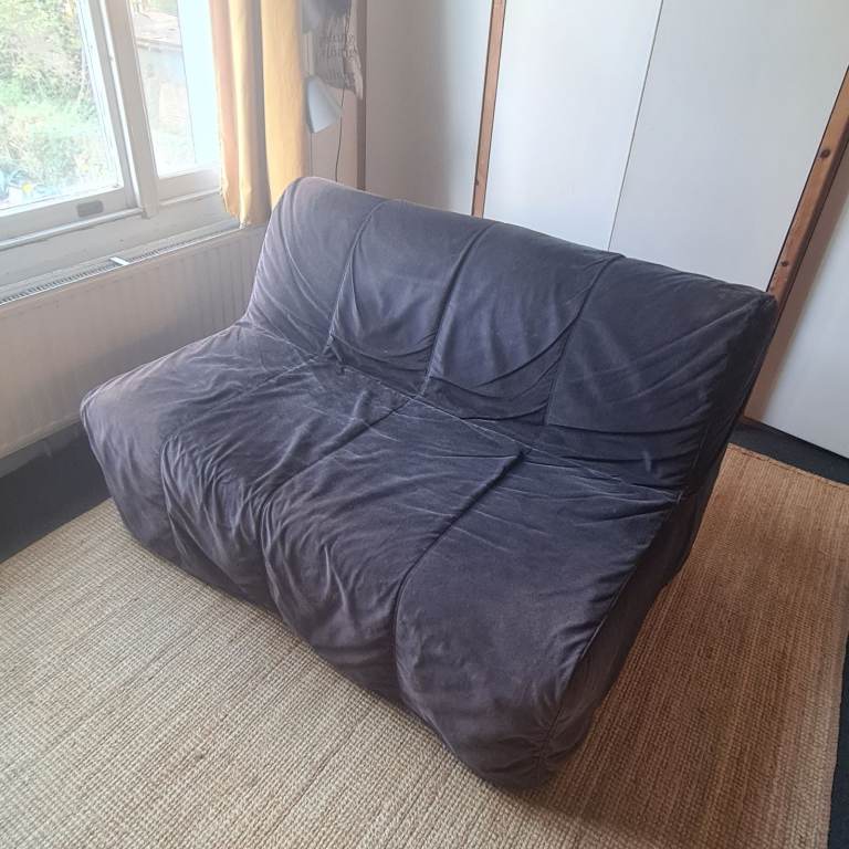 image for Sofa Bed - two seater sofa / double bed. IKEA