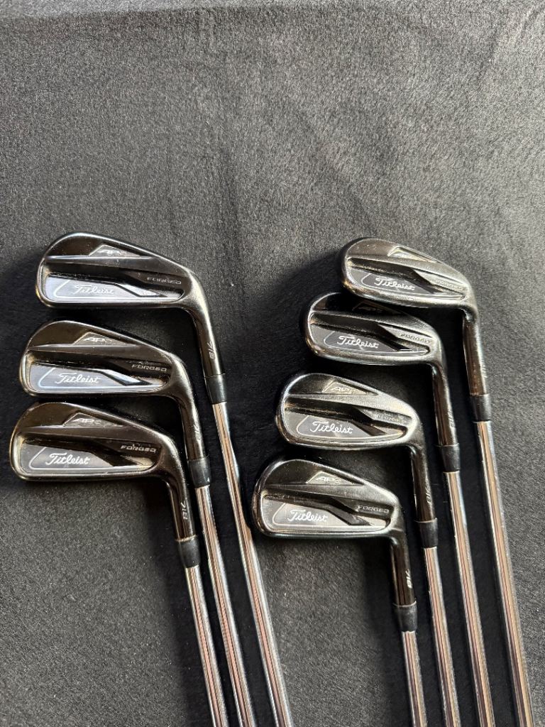Titleist AP2 Black PVD Forged Irons (5–PW) – Project X 5.5 – Rare / Limited Run
