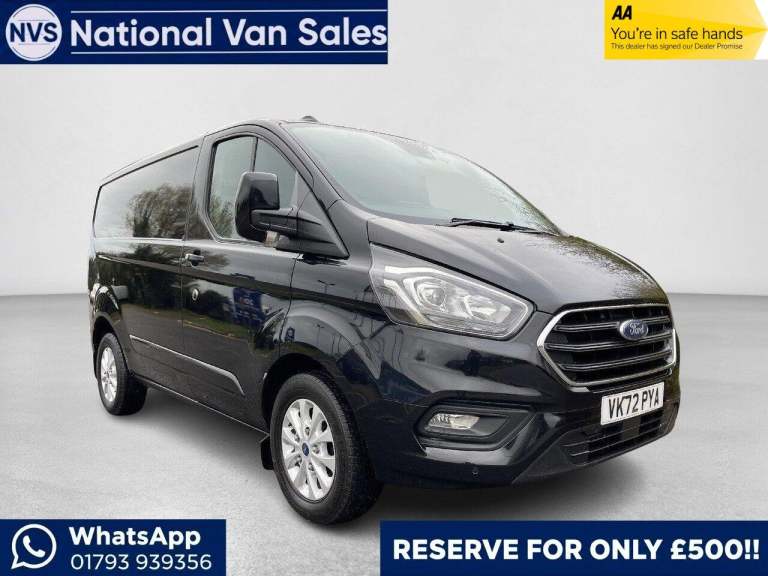 2022 Ford Transit Custom 2.0 280 EcoBlue Limited L1 H1 Euro 6 (s/s) 5dr PANEL VAN Diesel Manual