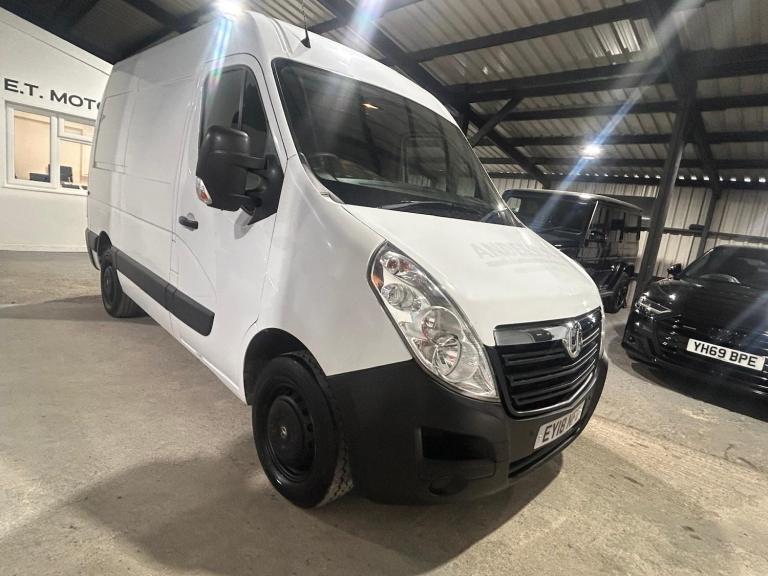 2018 Vauxhall Movano 2.3 CDTi BiTurbo H2 Van 145ps PANEL VAN Diesel Manual
