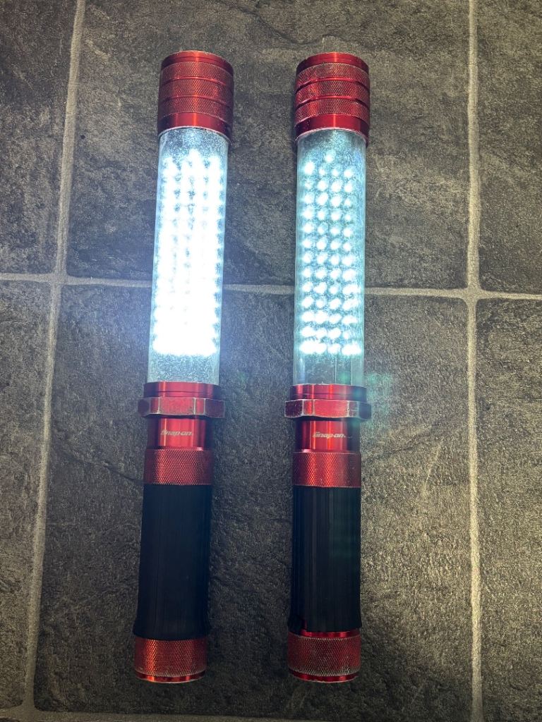 Snap on led hybrid car mechanic lights torches