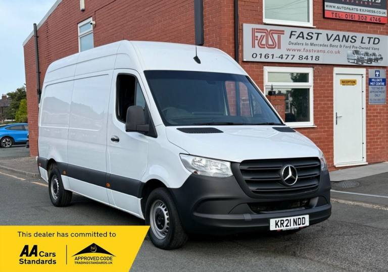 2021 Mercedes-Benz Sprinter 2.0 315 PROGRESSIVE CDI MWB HIGH ROOF 150 BHP Panel Van Diesel Manual
