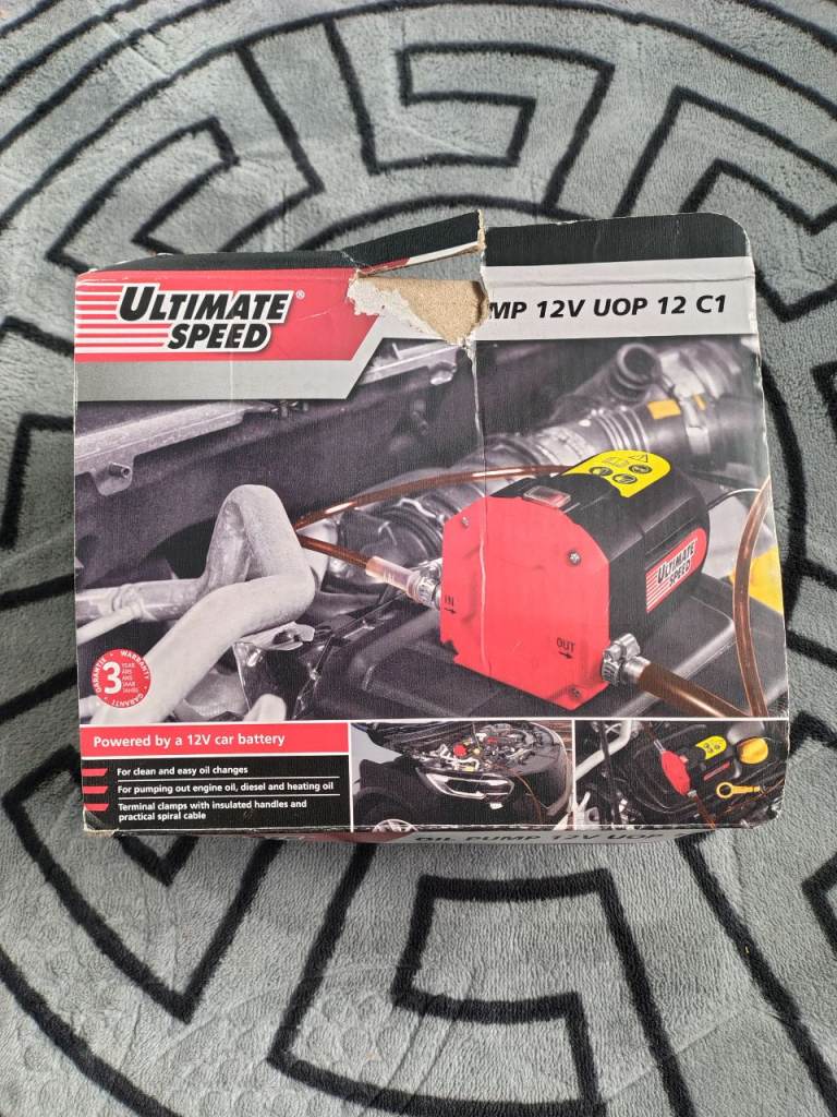 Ultimate speed 12v oil pump 