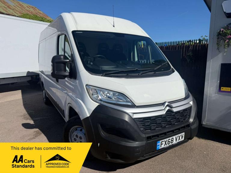 2018 Citroen Relay 2.0 BlueHDi H2 Van 130ps Enterprise PANEL VAN DIESEL Manual