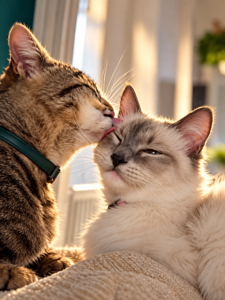 Archimedes & Phoebe – Loving Pair of Cats Looking for Forever Home
