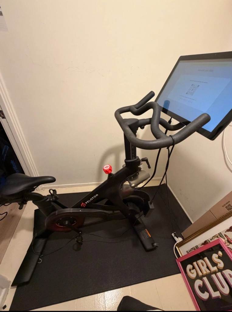Peloton exercise bike 